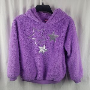Betsey Johnson Kids Purple Fleece Hoodie